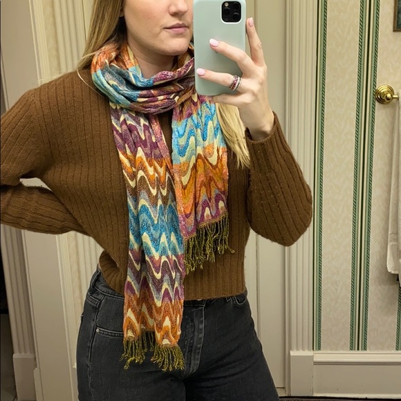 Anthropologie Multi-Color Scarf 🧣 - Picture 1 of 7